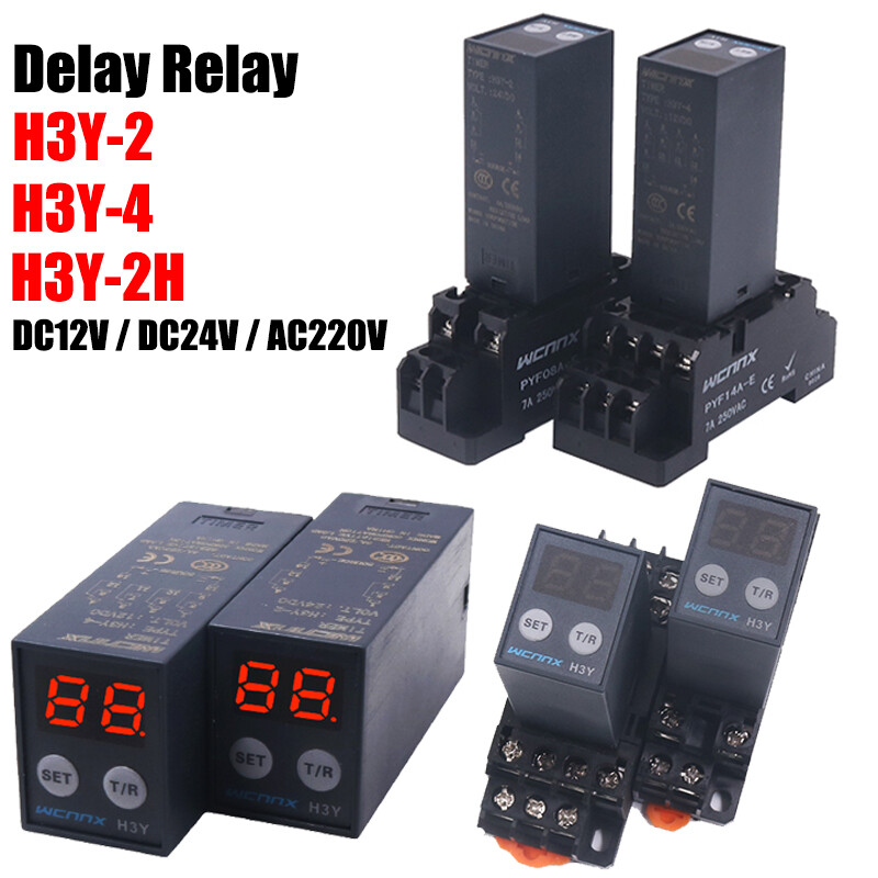 Industrial Automation Timer 30 Econd 12VDC H3Y-2 Power On Time Delay ...