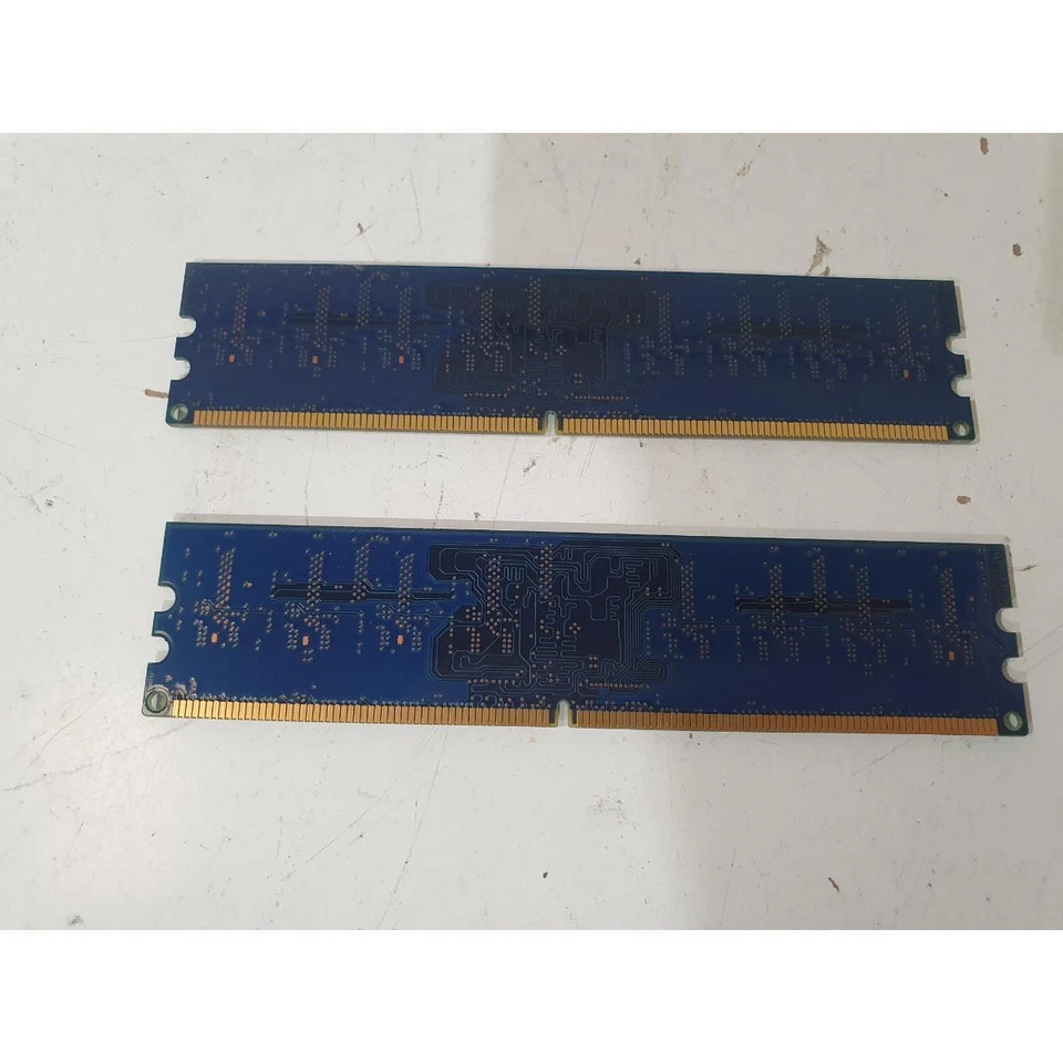 Lot of 2 Nanya NT1GT64U88D0BY-AD Desktop Memory Module 2x 1GB DDR2-800/PC2-6400 - Image 4 of 4