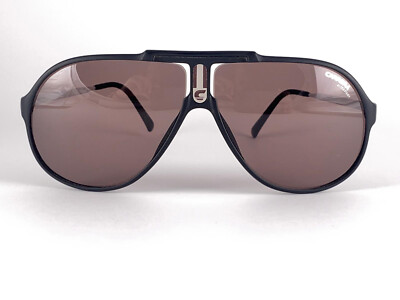 VINTAGE CARRERA 5590 MATTE BROWN LENSES SUNGLASSES 80'S AUSTRIA | eBay