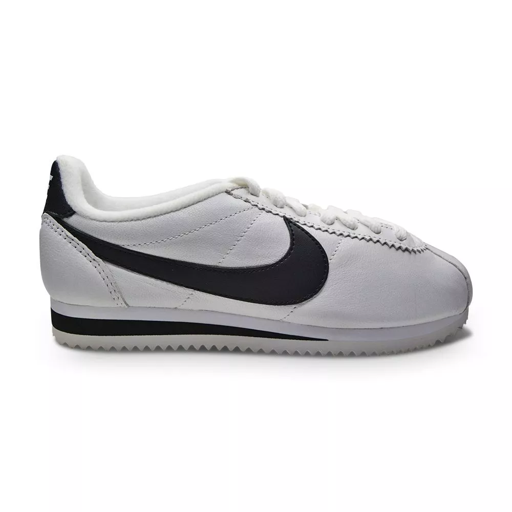 Mens Nike Classic Cortez Premium 807480 101 White Black eBay