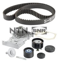 SNR KDP455.570 Water Pump & Timing Belt Set For Renault