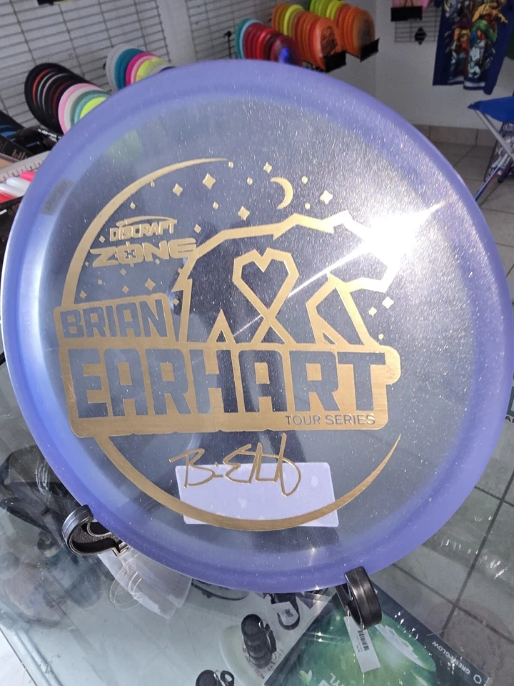 New Discraft Tour Series Violet & Gold- Z Zone, 175g, Brian Earhart Exclusive - Image 4 of 4