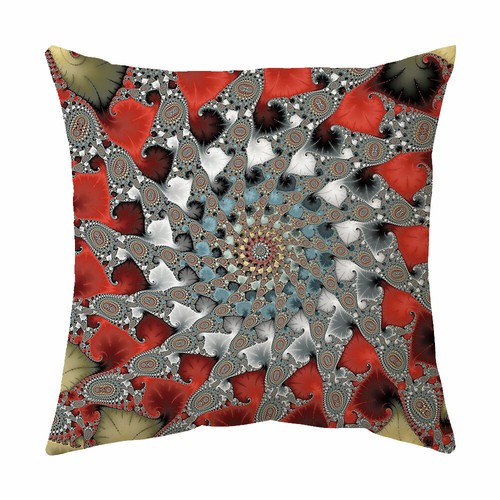 Tree of Life Throw Pillow Cover Nature Forest Mandala Flower Velvet Cushion Case - Picture 46 of 82