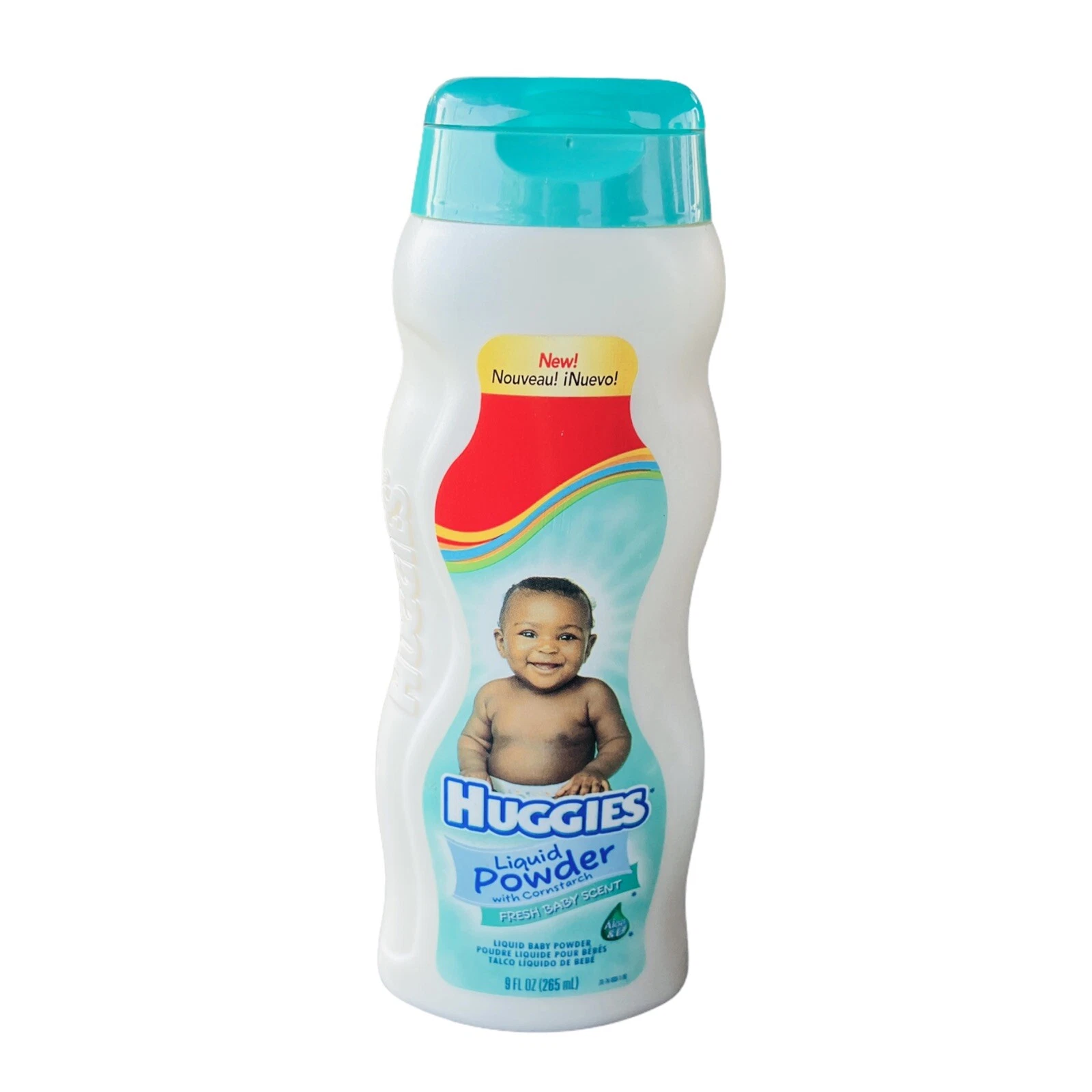 Huggies Liquid Powder Lotion with Cornstarch Fresh Baby Scent 9 oz Rare HTF