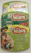 Lot Of 3 LEAP FROG BABY LITTLE LEAPS INTERACTIVE LEARNING Discs Good Condition