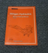 Wirtgen 2100DC W2000 Cold Milling Machine Hydraulic System Schematics Manual