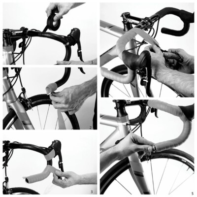 Ruban De Guidon Vélo Lot De 2 EVA - Guidoline Route Avec Bouchons - Améliorez Confort Et Prise (Orange)