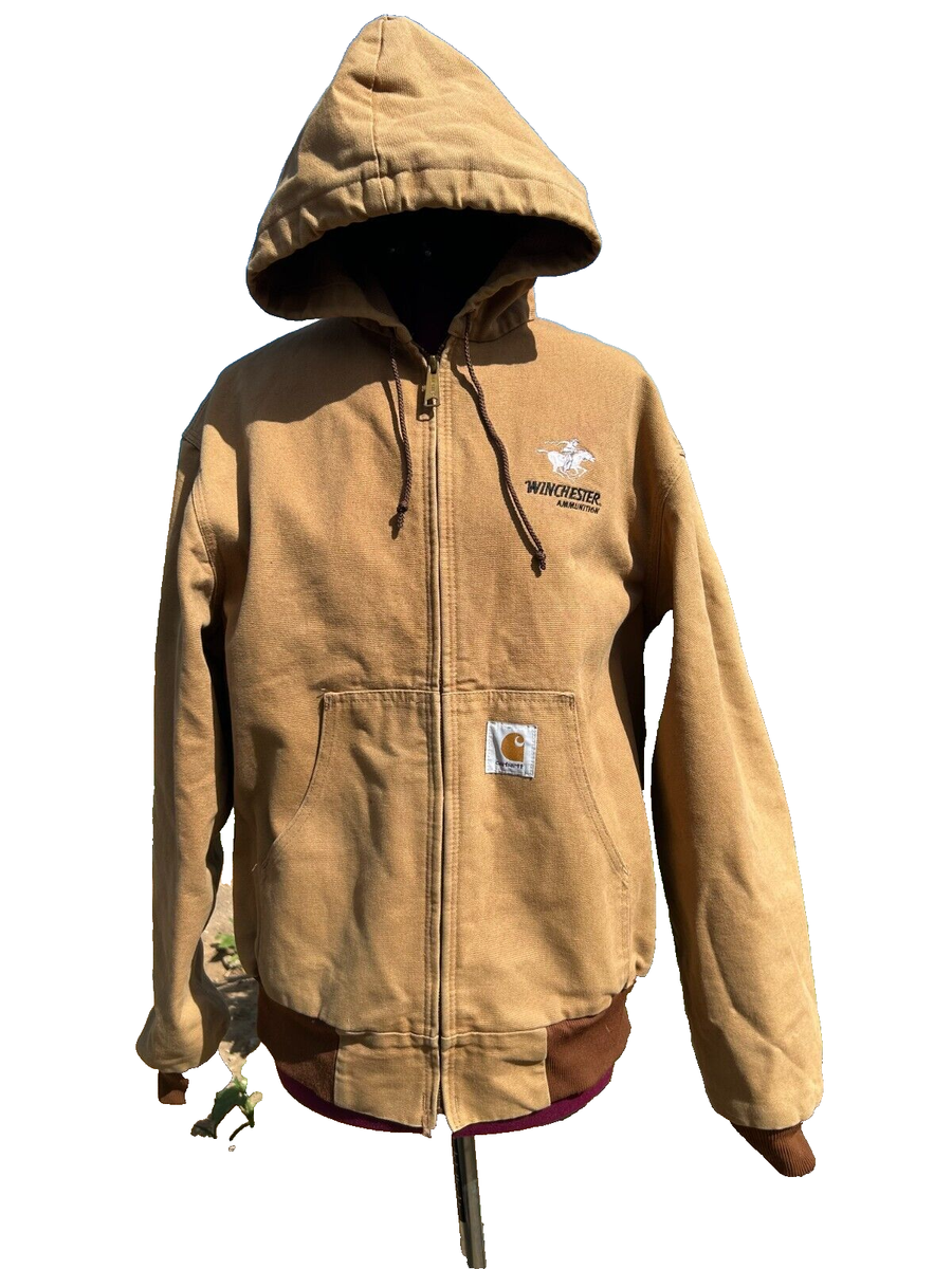 Carhartt J131-BLK Men's Jacket Brown Size Large