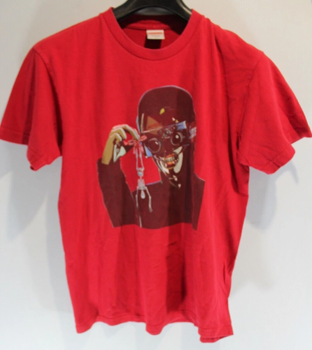 T shirt homme Supreme Creeper S/S rouge SS19 100% authentique taille Medium