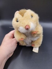 Folkmanis Hamster Hand Puppet Full Body Furry Brown 6.5" Rodent