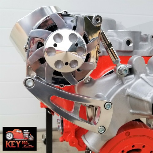 Big Block Chevy Polished Aluminum Alternator Bracket Long Water Pump