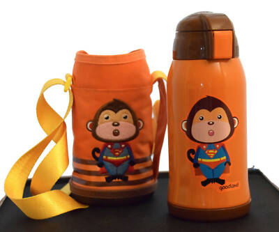 KUMAMOT 12oz Double Wall Vacuum Insulated Stainless Steel Water Bottle BPA Free