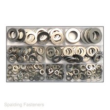 A4 Stainless Steel Flat Washers - Form A - M4, M5, M6, M8, M10, M12, M14