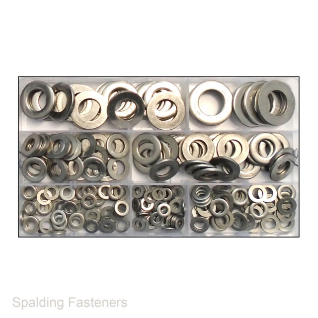 A4 Marine Grade 316 Stainless Steel Thick Flat Washers - Form A - M4 5 6 8 10 12