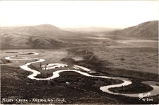Muddy Creek Kremmling Colorado RPPC Real Photo Sanborn Postcard 1930-40s