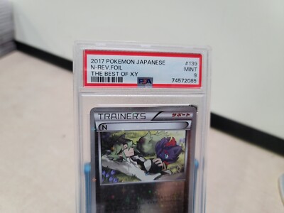 2017 PSA 9 Graded Pokemon N Reverse 139/171 The Best of XY 2017 PSA 9 Graded Pokemon N Reverse 139/171 The Best of XY