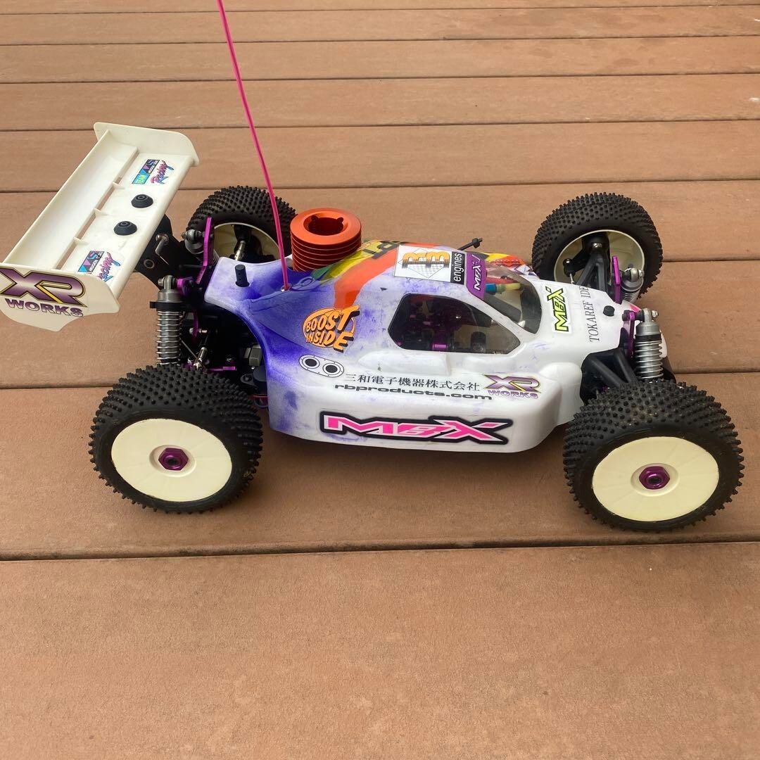 Mugen Seiki MBX4R 1/8 4WD R&B Engine Buggy Vintage RC Mugen Seiki MBX4R 1/8 4WD R&B Engine Buggy Vintage RC