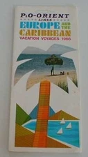 P & O Lines BROCHURE with PHOTOS