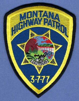 MONTANA HIGHWAY PATROL SHOULDER PATCH