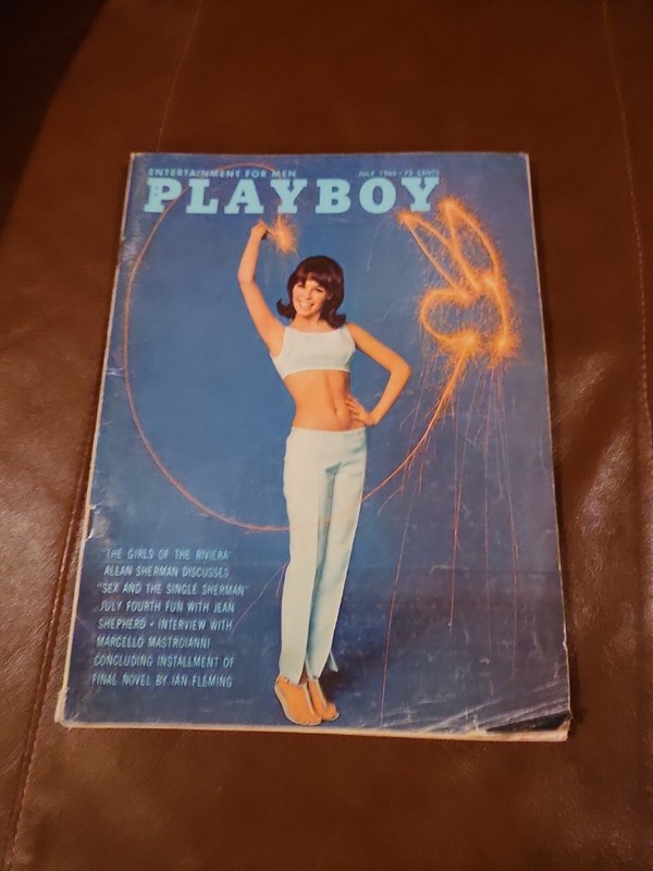Playboy Magazine July 1965 Girls of Riviera Playmate Collier 60th Birthday Gift