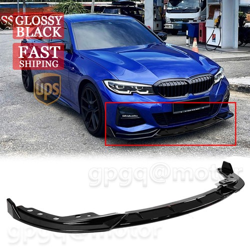 FOR BMW 3 SERIES G20 G21 GLOSS FRONT LIP SE STANDARD LUXURY SPLITTER S FOR BMW 3 SERIES G20 G21 GLOSS FRONT LIP SE STANDARD LUXURY SPLITTER S