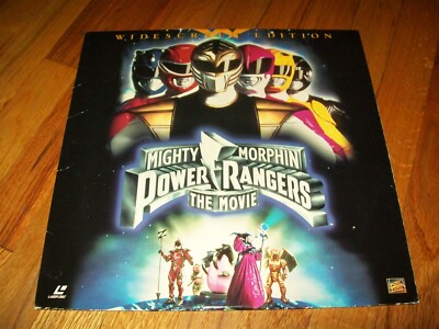 MIGHTY MORPHIN POWER RANGERS: THE MOVIE Laserdisc LD WIDESCREEN FORMAT ...