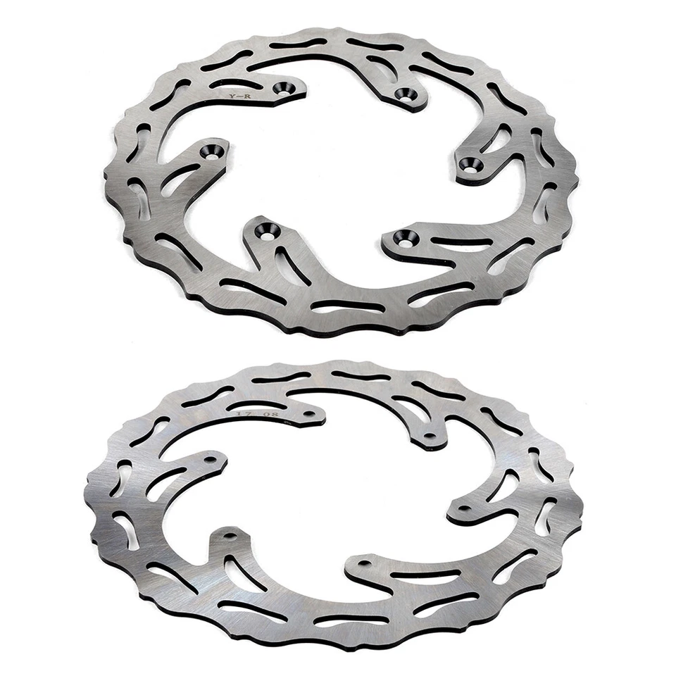 Front & Rear Brake Disc Rotor For Yamaha YZ125 YZ250/X YZ250FX YZ WR 250F 450F - Image 3 of 4