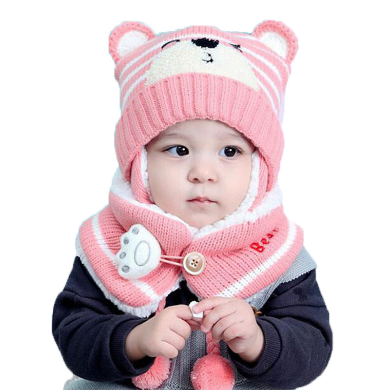toddler boy winter hat and gloves