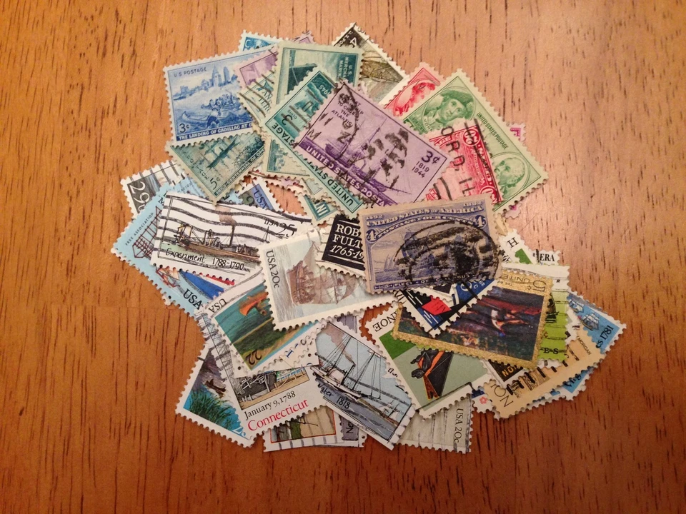 Minkus Beginners Set Topical Album Ships 50 Pages 55+ Stamps and New Hinges Wow| - Image 4 of 4