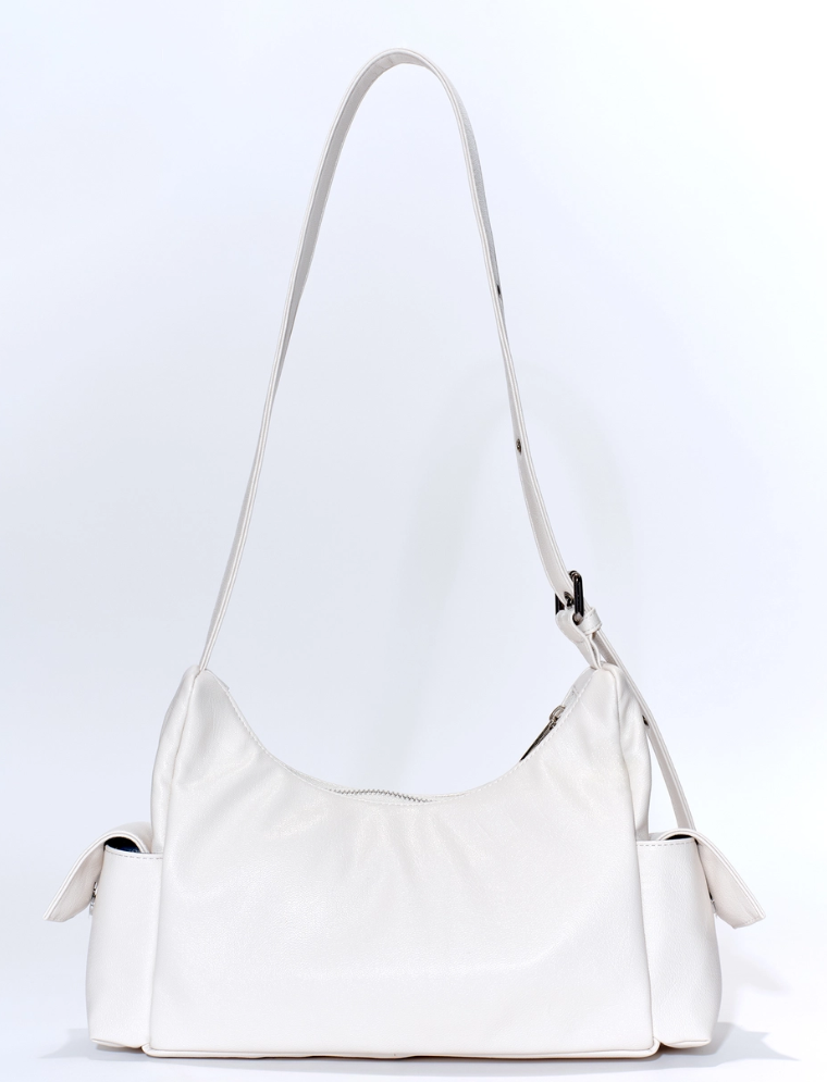 SAMO ONDOH Pocket Mug Bag M - Goat Leather Cream Shoulder SAMO ONDOH Pocket Mug Bag M - Goat Leather Cream Shoulder
