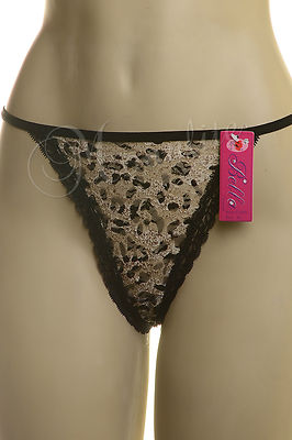 Lot of 6 Pairs Lace Women Panty G-String Sexy Thong Mixed Colors S M L XL 1689G