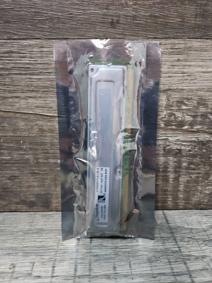 (Lote de 2) Kingston KVR8EPX16-8/128-IS 637946 Rimm 128MB NO ECC PC800-45 800MHz Foto 4 de 4