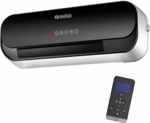 Termoventilatori neri Olimpia Splendid con timer