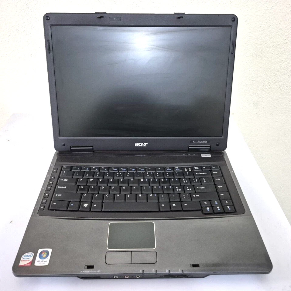 Acer TravelMate 5730 Laptop Intel Core 2 Duo 2.00 GHZ RAM 4GB SSD 256 GB Win 10 - Bild 2 von 4