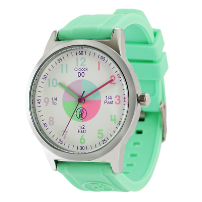 Kids Time Teaching Watches Light Green Australia