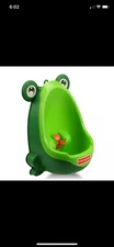 New Foryee Cute Frog Potty Training Urinal for Boys with Funny Aiming Target