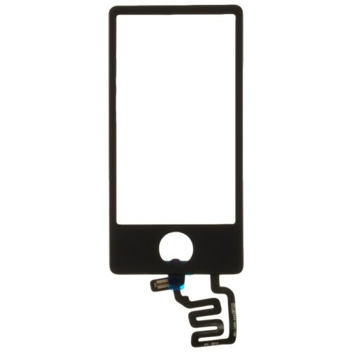 Digitizer do Apple iPod Nano 7th Gen czarny przedni szklany ekran dotykowy okno  - Zdjęcie 1 z 2