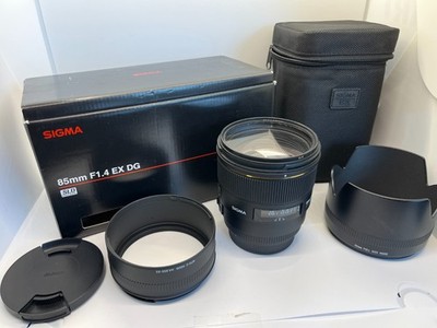 **MINT** Sigma EX 85mm f/1.4 HSM DG EX Lens For Canon