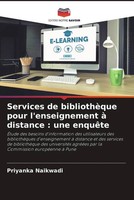 Priyanka Naikwadi | Services De BibliothèQue Pour L'enseignement à Distance :...