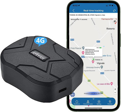 TKSTAR 4G GPS Tracker for Vehicles Hidden 10000Mah Car Tracker with Strong Magne