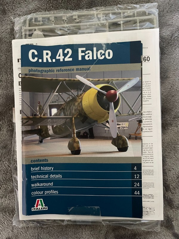 1/72 Italeri Cr.42 Falco / Cr.32 and Re 2001 bagged