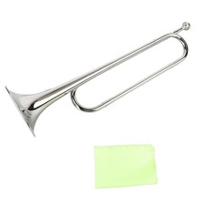 Bugle Cavalry Trumpet - B Flat Brass Retro Standard Trumpet Musical Instrumen...
