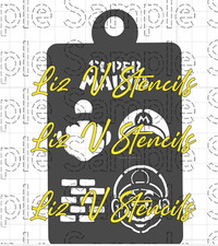 Super Mari O Combo 2 - Face Painting STENCIL