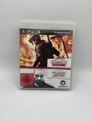 Tom Clancys Rainbow Six Vegas + Splinter Cell Double Agent Sony PlayStation PS3