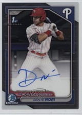 2024 Bowman Draft Chrome Prospect Auto Dante Nori #CPA-DN