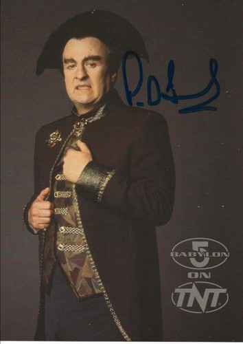 BABYLON 5 Peter Jurasick / Lando SIGNED Autographed TNT Promo 5x7 Postcard #2 - Picture 1 of 1