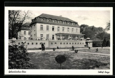 Gelsenkirchen-Buer, Schloss Berge, Ansichtskarte 