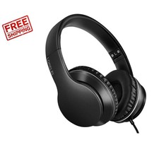 Dynamic Bass Over-Ear Headphones with Microphone - Perfect for Music Lovers