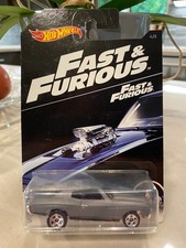 2016 Hot Wheels Fast & Furious 4/8 '70 CHEVELLE SS Gray w/Chrome 5 Spoke Wheels