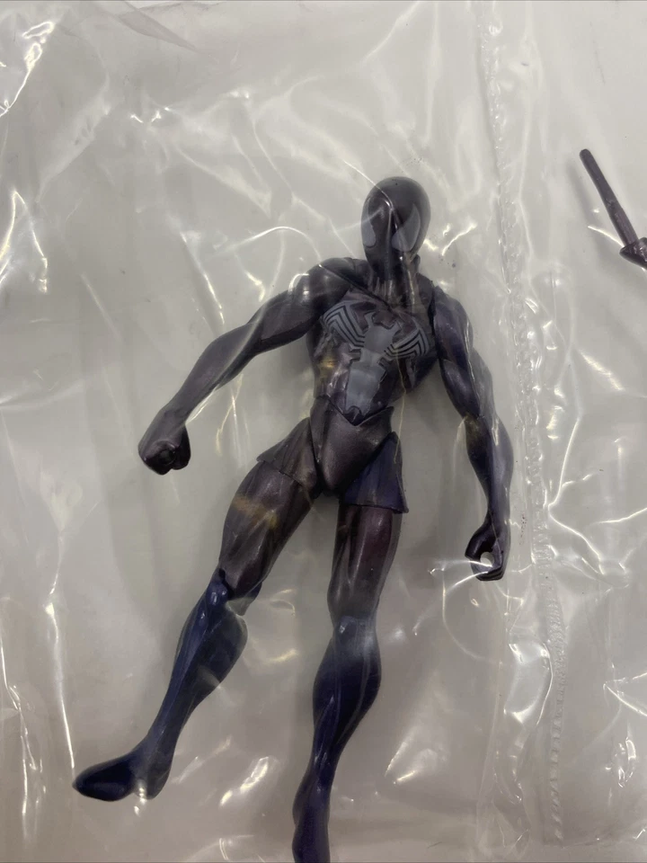 蜘蛛侠(黑色)漫威人偶 Kaiyodo Vignette 终极日本全新公开赛 Bx — 第 2/4 张图片
